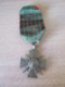 France - Guerre 14-18 - Médaille Croix De Guerre 1914 - 1918 Avec Ruban - 1914-18