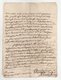 Lettre De 1782 - Manuscrits