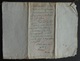 Manuscrit Du XVIIIe Siècle - Saint-Flour Et Bourges - Protagonistes, Les Curés Antoine Sauret Et Philibert Roche - Manuscripts