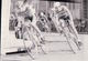 CARTE PHOTO SEIGNELAY 1973 Cyclistes B. CROYET BESNARD - Seignelay