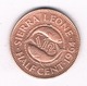 1/2 CENT 1964 SIERRA LEONE/1311/ - Sierra Leone