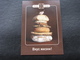 Ukraine Pocket Calendar Monge Advertising Bread Bun 2009 - Small : 2001-...