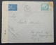 Palestine Jerusalem 100m Pictorial 1944 Censor Sticker USA Opened By Examiner - Palestine