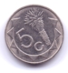 NAMIBIA 2002: 5 Cents, KM 1 - Namibia