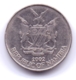 NAMIBIA 2002: 5 Cents, KM 1 - Namibië