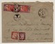 !!! OCEANIE, LETTRE DE PAPEETE POUR LA FRANCE DE 1929, TAXEE A 0,25 - Lettres & Documents