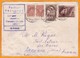 1934 - Cover From Leningrad, USSR To Lacaune, Tarn, France - Franking 25 K - "Found Damaged In The Letter Box" - Lettres & Documents
