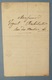 L.A.S 1830 Théâtre Des Variétés à Paris Signée Gibert (inspecteur) - Carreaux Corridor - Lettre Autographe LAS - Autres & Non Classés