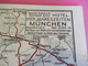 Plan Publicitaire 2 Volets/Ville De Munich & Environs/MÜNCHEN/Hotel Vier Jahreszeiten/Restaurant Walters/1960 ?   PGC319 - Transporte