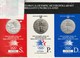 Three Mintage Of The U.S. Olympic Silver Dollar 1984 Uncirculated Frappe S, P, Et D, - 1979-1999: Anthony