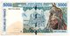 Afrique De L'Ouest  /   5000 Francs 1998  / TB Mais Taché - Sonstige – Afrika
