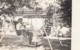 Couple Sits On Swing In Backyardc1920s Vintage Real Photo Postcard - Photographs