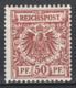 Germania Reich 1889 Unif.50 */MH VF/F - Ongebruikt