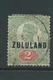 Zululand Sg3 Cds Cancel Minor Thin To The Reverse. - Zululand (1888-1902)