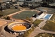 HAGETMAU - Vue Aérienne - Les Arènes - Le Complexe Sportif - Piscine, Stade - Architecte M. Bonnefous, Mont-de-Marsan - Hagetmau