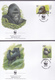 Série De 4 FDC - République Démocratique Du Congo - WWF - Gorilles - Timbres N°2110/3 - Storia Postale