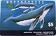 ILE NORFOLK  -  Phonecard  -  " Tamura " -  Humpback Whale § Calf  -  $5 - Ile Norfolk