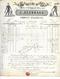 FACTURE De 1869..Fabricant D'Allumettes, Au Secret Du Diable, J. BERNHARD, Rue D'Allemagne à PARIS (75)..TIMBRE..2 Scans - 1800 – 1899