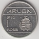 @Y@      Aruba   1  Florin   1992  (3580) - Aruba