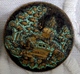 XIX ° PAIRE DE BOUTONS JAPONAIS SHAKUDO . 30 Mm . PAYSAGE . JARDIN  LOT OF 2 RARE JAPANESE BUTTONS . MEIJI - Boutons