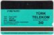 TURKEY B-375 Magnetic Telekom - Flags Of The World - Used - Türkei