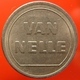 KB313-1 - VAN NELLE - Rotterdam - WM 22.5mm - Coffee Machine Token - Profesionales/De Sociedad