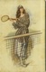 Delcampe - NANNI SIGNED 1910s POSTCARDS ( 6 ) WOMAN & TENNIS - EDIZ DELL'ANNA E GASPERRINI - SERIE 434 ( BG811) - Nanni