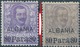 ITALY ITALIA ITALIEN ITALIE,1907-Overprints Albania And The New Value In Turkish Parà Currency,80P ON 50C,(variety) - Albania