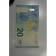 BILLET FAUTE - France 20 Euro Bande Partiellement Blanche Lettre U09FA - Francia