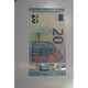 BILLET FAUTE - France 20 Euro Bande Partiellement Blanche Lettre U09FA - Francia