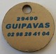 Jeton De Caddie - Automobiles - JESTIN AUTOS - GUIPAVAS (29) - En Métal - - Trolley Token/Shopping Trolley Chip