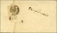 PC 1007 / N° 4 Belles Marges Càd T 15 COURVILLE (27) Sur Lettre Pour Thiron Gardais, Au Verso Cursive En Arrivée. 1852.  - Other & Unclassified