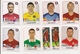 Lot De 8 Images Autocollantes  Football Panini UEFA EURO 2016 (scan Pour N°) - Edition Française