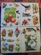 Lot De 101 Chromos Collés Sur Papier.Fleurs Fruits Et Oiseaux. - Fleurs