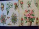 Delcampe - Lot De 95 Chromos Collés Sur Papier.Fleurs Fruits Et Divers. - Fleurs