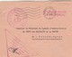 Lettre Officiel Urgent Par Avion Griffe LA CAPRICIEUSE Cachet Marine Nationale + Poste Navale 1/5/1954 - Posta Marittima