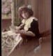 GRETE REINWALD Pensive, Writing A Letter - Old Real Photo Postcard PFB 1910s GERMANY - Portraits