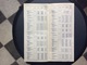 BEA HORAIRES/TIME TABLE  Annee 1956 - Horarios