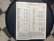 BEA HORAIRES/TIME TABLE  Annee 1956 - Orari