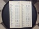 BEA HORAIRES/TIME TABLE  Annee 1956 - Horarios