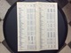 BEA HORAIRES/TIME TABLE  Annee 1956 - Horaires