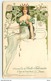 Art Nouveau - La Rose - Souvenir De La Belle Jardinière PARIS - Jeune Femme - Advertising