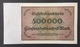 Reichsbanknote 500.000 Mark 1923 Bankfrisch Kassenfrisch ** Mint - 500.000 Mark