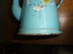 Cafetière Ancienne émaillée , Décor De Fleurs - Andere & Zonder Classificatie