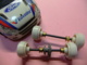 Scalextric Accessoire Ford Focus 4 Llantas  Y Ejes Delanteras Y Traseras - Road Racing Sets