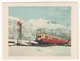 Chemin De Fer - Autorail De 600 Cv. à Bourg-Saint-Maurice. (cl. Breton). Carte De Voeux En Couleurs - Autres & Non Classés