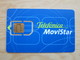 Movistar GSM SIM Card,Dual, Fixed Chip - Telefonica