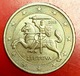 LITUANIA - Lietuva - 2015 - Moneta - Il Cavaliere Vytis - Euro - 0.50 - Lituania