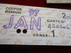 Tickets Ancien / Metropolitain/2émeClasse  / 7 Coupons Mensuels De Carte Orange /1996 - 1997   TCK3 - Europe