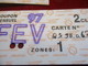 Tickets Ancien / Metropolitain/2émeClasse  / 7 Coupons Mensuels De Carte Orange /1996 - 1997   TCK3 - Europa